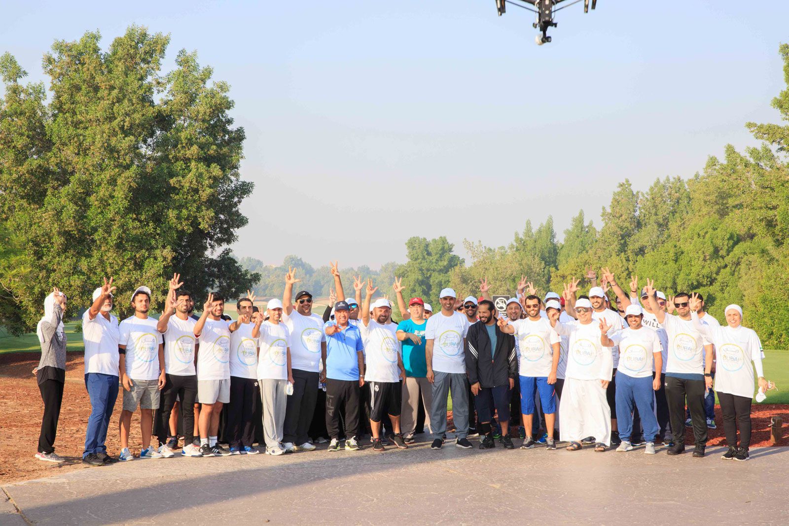 Dubai Land Department chooses Jumeirah Golf Estates to kick off its first ever Real Estate Fitness Challenge